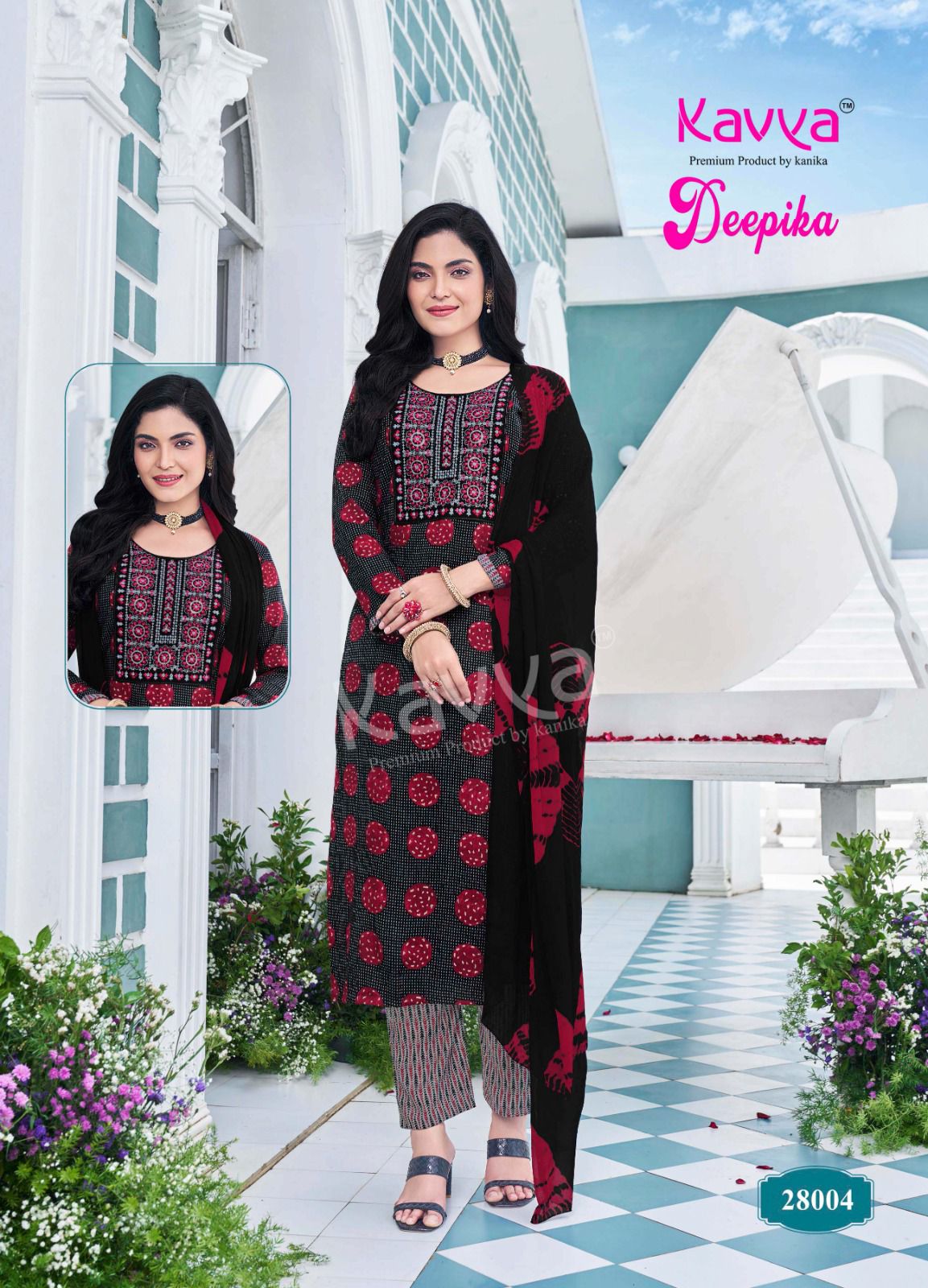 Deepika Vol 28 By Kavya Straight Kurti With Bottom Dupatta Wholesale Price In Surat
